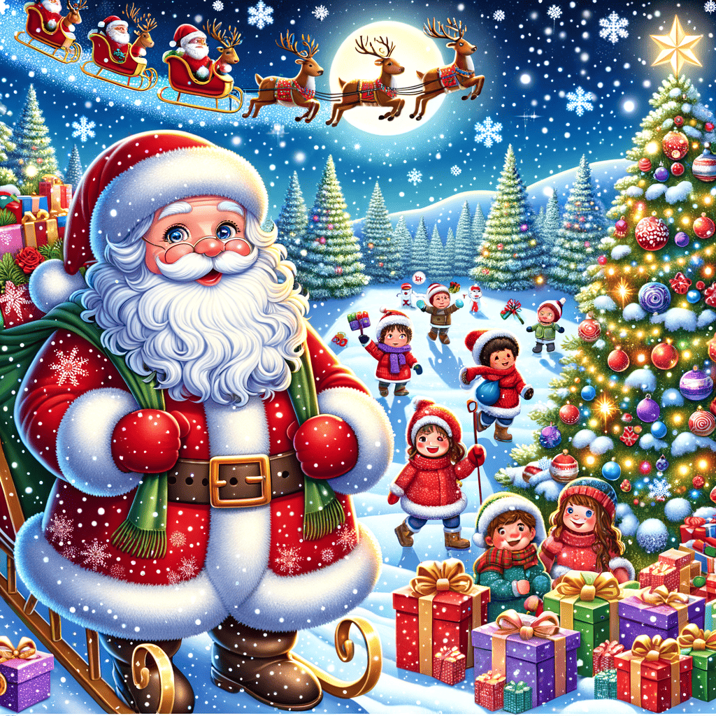 Santa's Great Gifts Snow